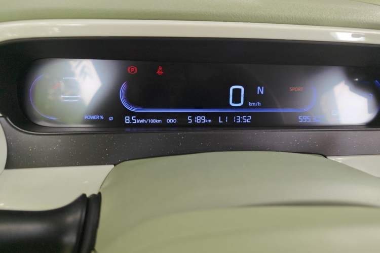 Used Geely Galaxy Panda 2025 210km Panda Rider Odometer Close Up