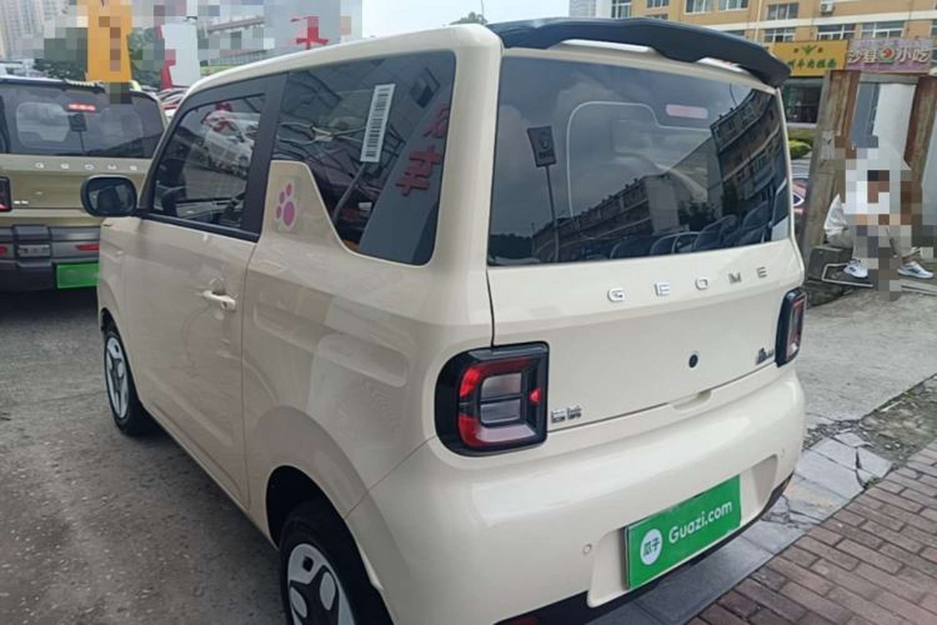 Used Geely Galaxy Panda 2025 210 km – Yuanqi Bear Rear Left 45 Deg
