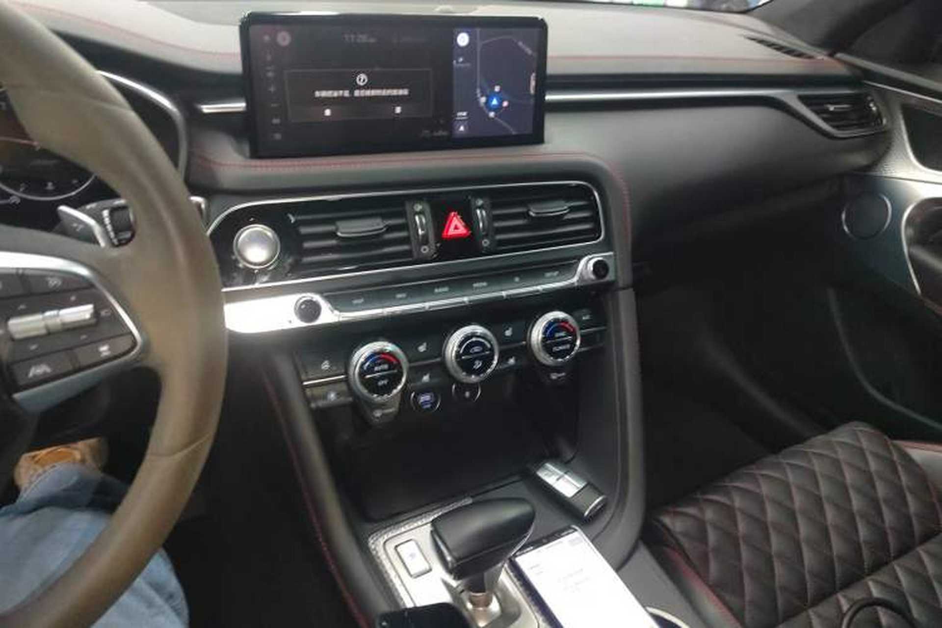 Used Genesis G70 2021 2.0T Four-Wheel Drive Flagship Version Audio And AC Panel