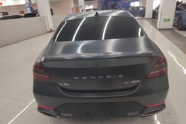 Used Genesis G70 2021 2.0T Four-Wheel Drive Flagship Version Rear