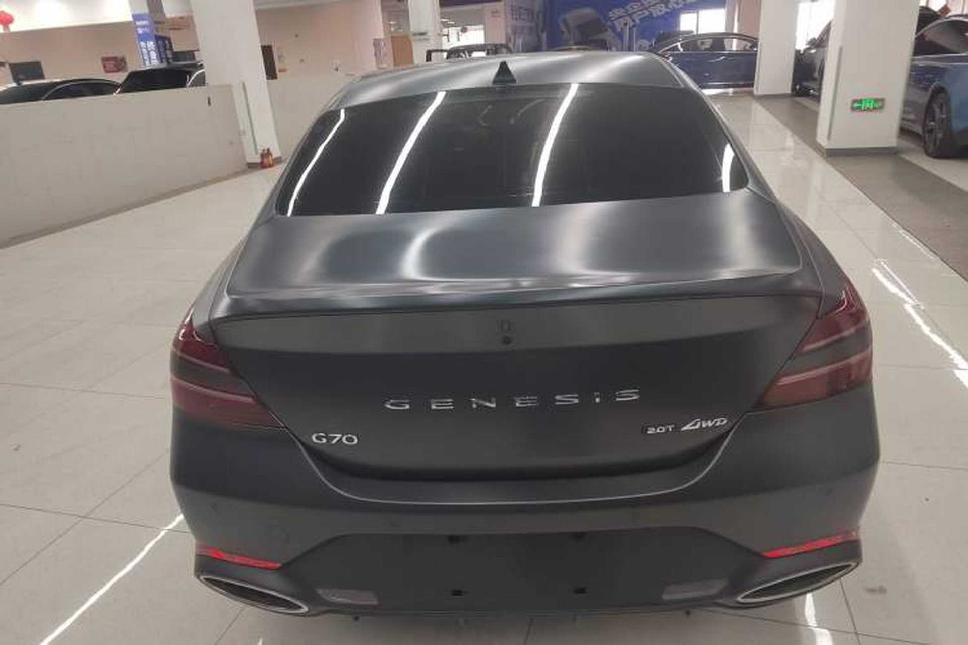 Used Genesis G70 2021 2.0T Four-Wheel Drive Flagship Version Rear