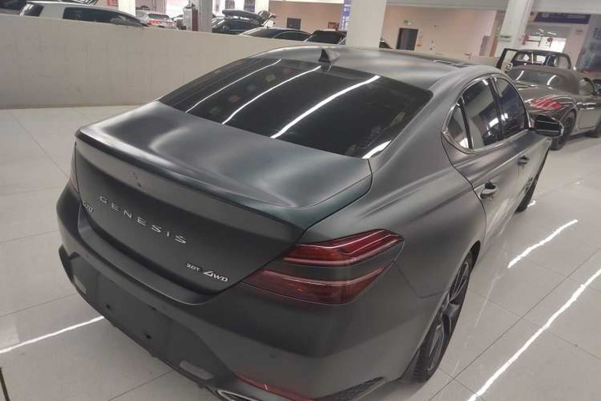 Used Genesis G70 2021 2.0T Four-Wheel Drive Flagship Version Rear Right 45 Deg