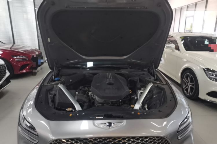 Used Genesis G70 2021 2.0T Rear-Drive Luxury Edition Engine Bay