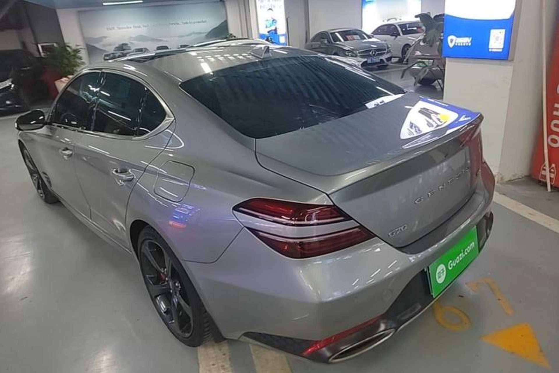 Used Genesis G70 2021 2.0T Rear-Drive Luxury Edition Rear Left 45 Deg