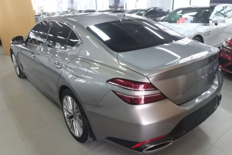 Used Genesis G70 2021 2.0T Rear-Drive Luxury Edition Rear Left 45 Deg