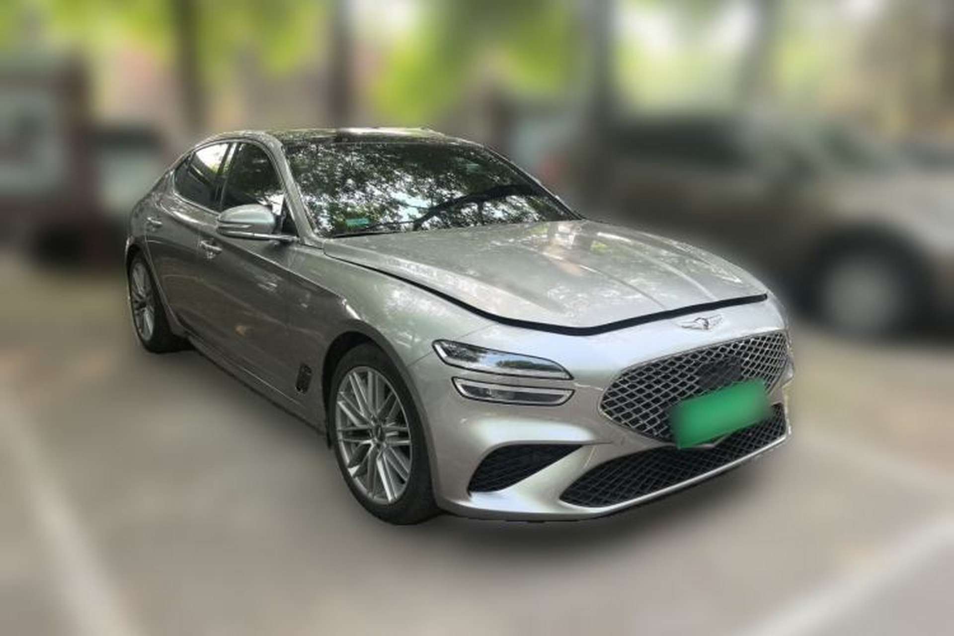 Used Genesis G70 2023 2.0T Rear-Drive Luxury Edition Front Right 45 Deg