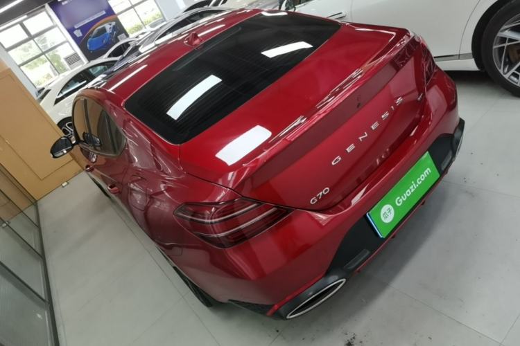 Used Genesis G70 2023 2.0T Rear-Drive Luxury Edition Rear Left 45 Deg