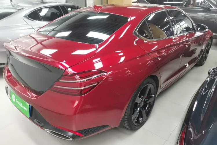 Used Genesis G70 2023 2.0T Four-Wheel-Drive Flagship Version Rear Right 45 Deg