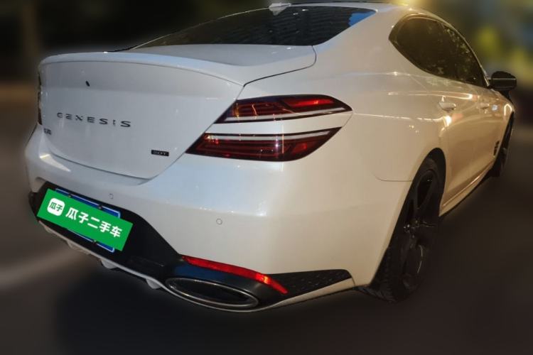 Used Genesis G70 2023 2.0T Rear-Drive Luxury Edition Rear Right 45 Deg