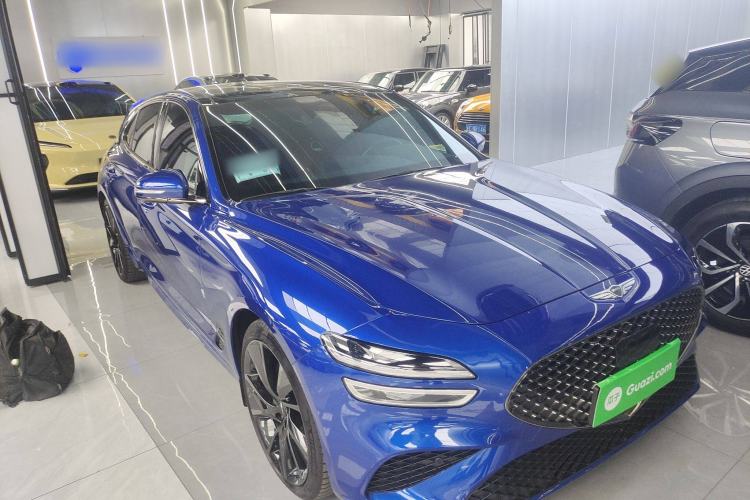 Used Genesis G70 2024 2.0T Hunter Model Rear-Drive Luxury Edition Shooting Brake Front Right 45 Deg