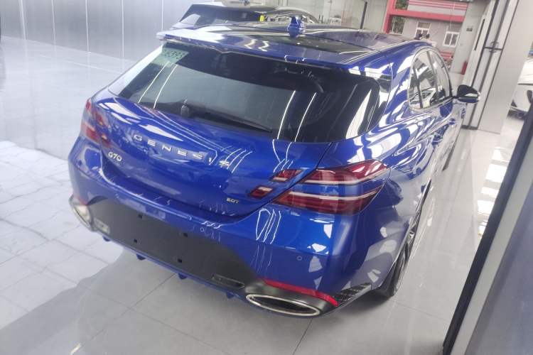 Used Genesis G70 2024 2.0T Hunter Model Rear-Drive Luxury Edition Shooting Brake Rear Right 45 Deg