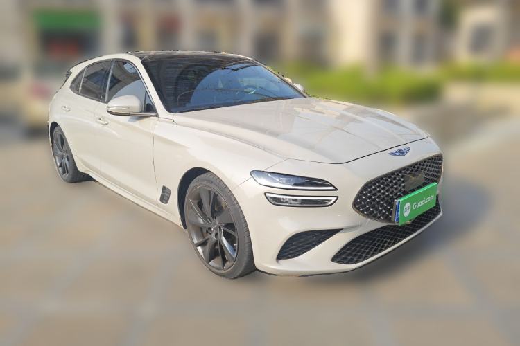 Used Genesis G70 2024 2.0T Hunter Model Rear-Drive Luxury Edition Shooting Brake Front Right 45 Deg
