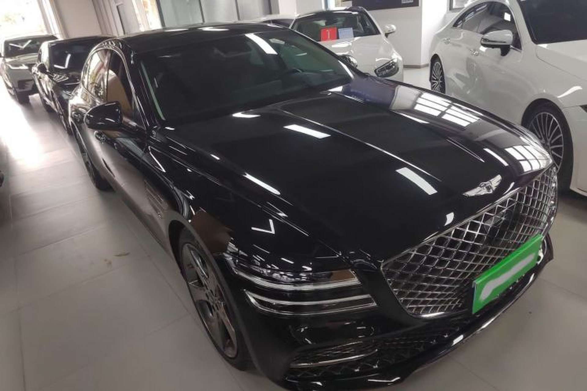 Used Genesis G80 2021 2.5T Four-Wheel Drive Flagship Edition Front Right 45 Deg