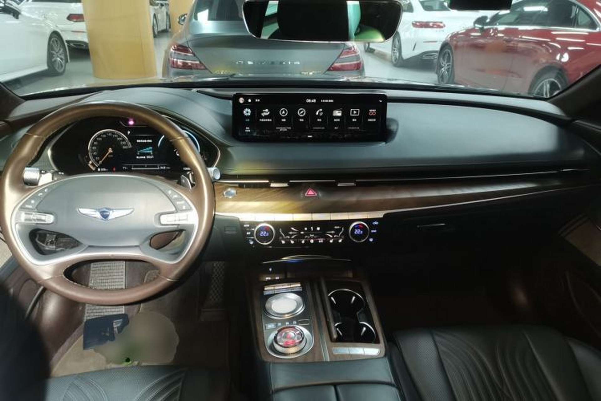 Used Genesis G80 2021 2.5T Rear-Drive Flagship Edition Center Console