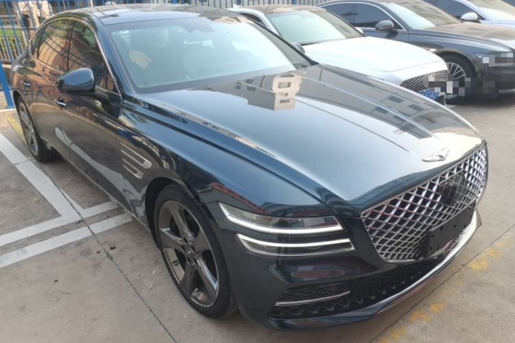 Used Genesis G80 2021 2.5T Rear-Drive Luxury Edition Front Right 45 Deg