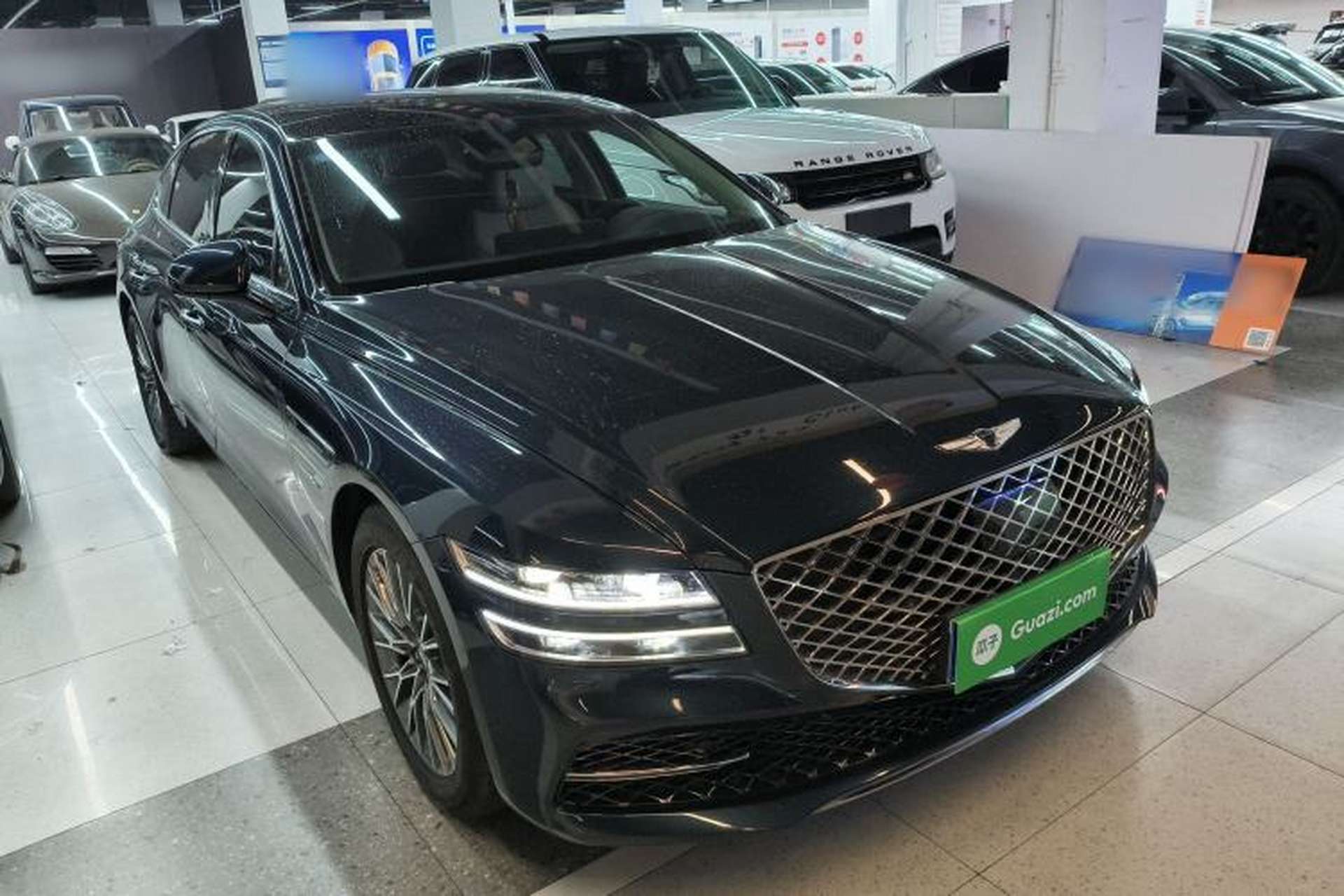 Used Genesis G80 2021 2.5T Four-Wheel Drive Luxury Edition Front Right 45 Deg
