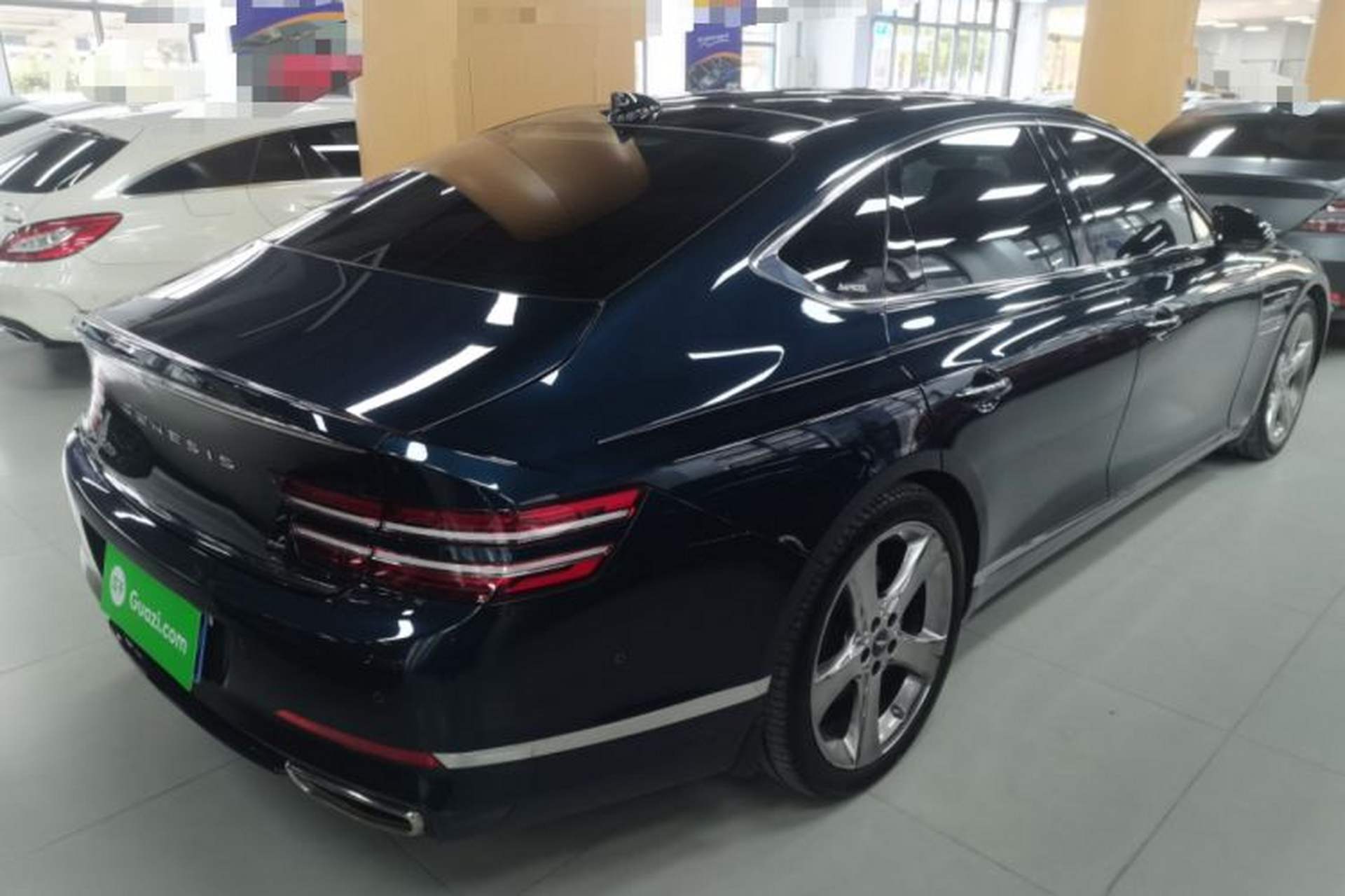 Used Genesis G80 2021 2.5T Rear-Drive Flagship Edition Rear Right 45 Deg