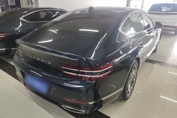 Used Genesis G80 2021 2.5T Rear-Drive Flagship Edition Rear Right 45 Deg