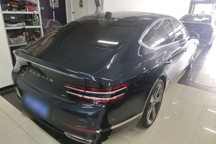 Used Genesis G80 2021 2.5T Rear-Drive Flagship Edition Rear Right 45 Deg