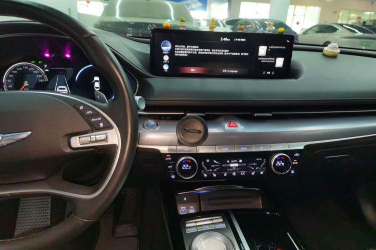 Used Genesis G80 2021 2.5T Rear-Drive Luxury Edition Audio And AC Panel