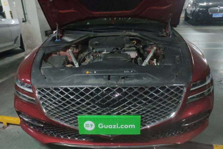 Used Genesis G80 2021 2.5T Rear-Drive Luxury Edition Engine Bay