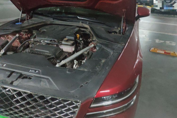 Used Genesis G80 2021 2.5T Rear-Drive Luxury Edition Engine Bay Left