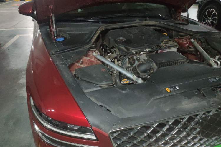 Used Genesis G80 2021 2.5T Rear-Drive Luxury Edition Engine Bay Right
