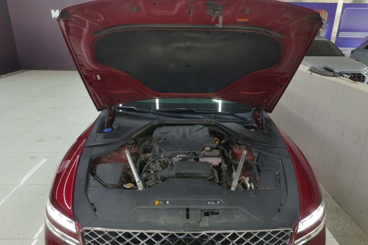 Used Genesis G80 2021 2.5T Rear-Drive Luxury Edition Engine Bay
