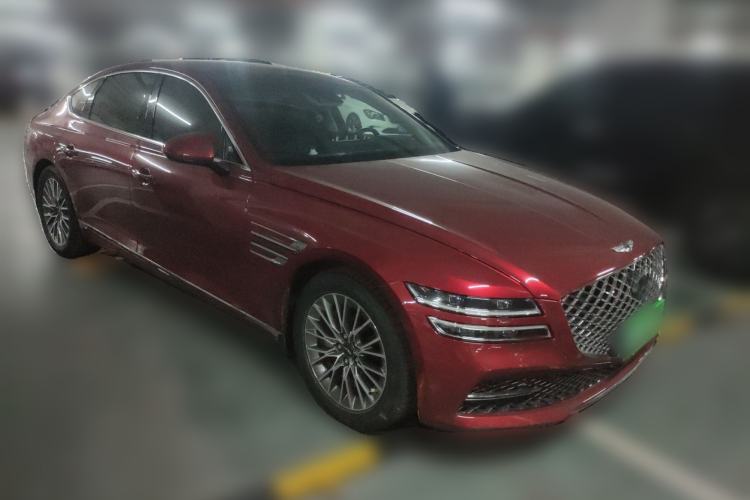 Used Genesis G80 2021 2.5T Rear-Drive Luxury Edition Front Right 45 Deg