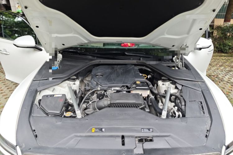 Used Genesis G80 2021 2.5T Rear-Drive Flagship Edition Engine Bay