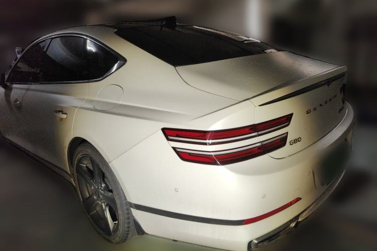 Used Genesis G80 2021 2.5T Four-Wheel Drive Flagship Edition Rear Left 45 Deg