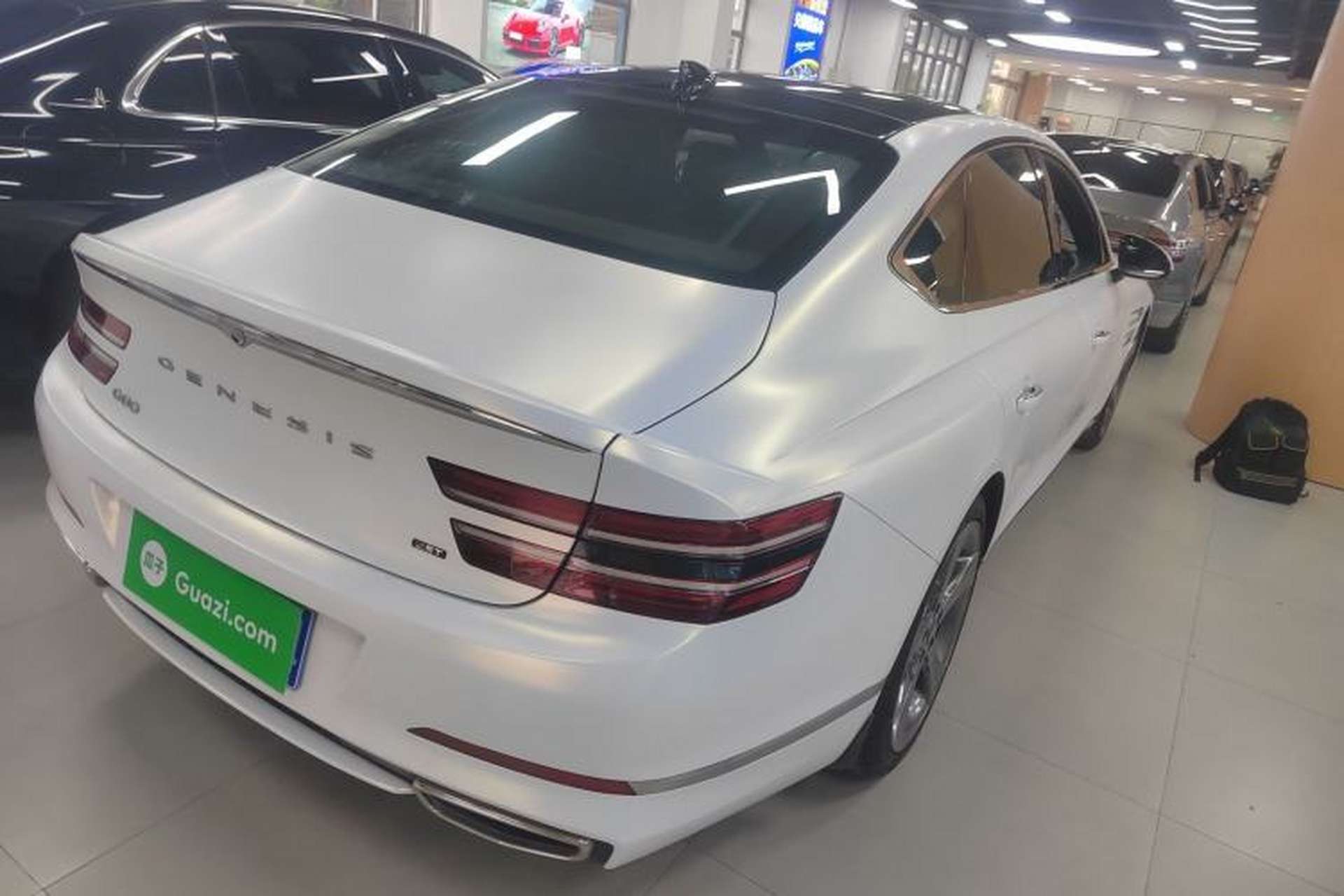 Used Genesis G80 2021 2.5T Rear-Drive Flagship Edition Rear Right 45 Deg