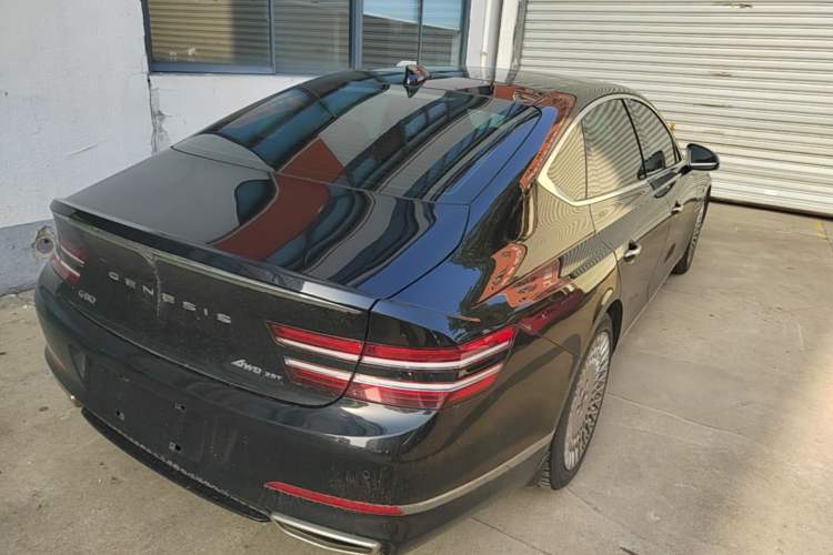Used Genesis G80 2023 2.5T Four-Wheel-Drive Flagship Edition Rear Right 45 Deg