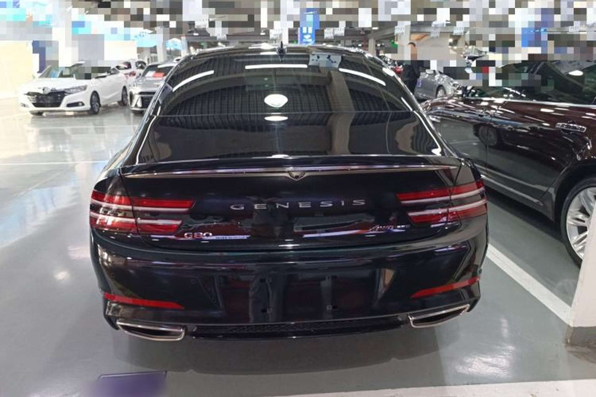 Used Genesis G80 2023 2.5T Four-Wheel-Drive Flagship Edition Rear
