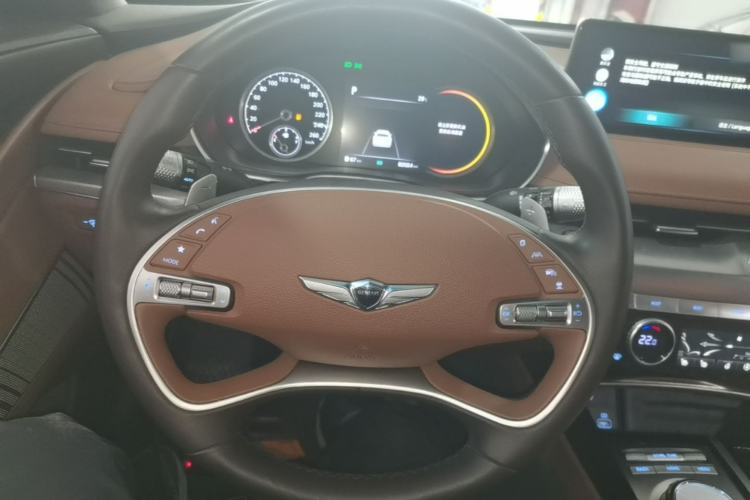 Used Genesis G80 2023 2.5T Four-Wheel Drive Luxury Edition Steering Wheel