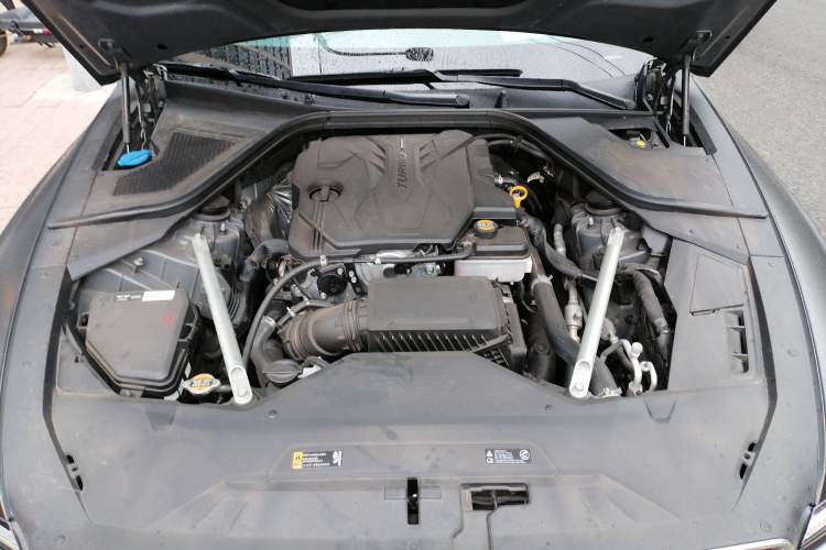 Used Genesis G80 2023 2.5T Rear-Drive Flagship Edition Engine Bay