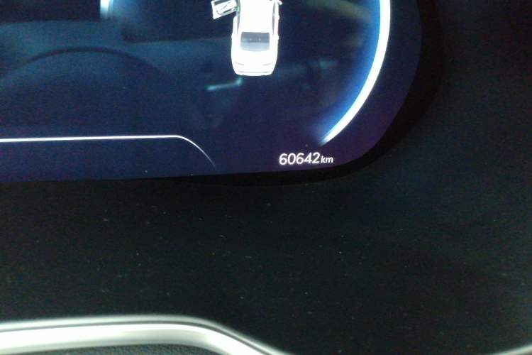 Used Genesis G80 2023 2.5T Rear-Drive Flagship Edition Odometer Close Up