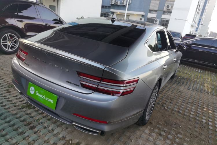 Used Genesis G80 2023 2.5T Four-Wheel-Drive Flagship Edition Rear Right 45 Deg