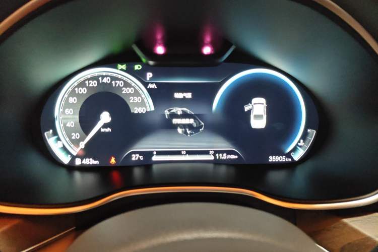 Used Genesis G80 2023 2.5T Four-Wheel-Drive Flagship Edition Instrument Cluster