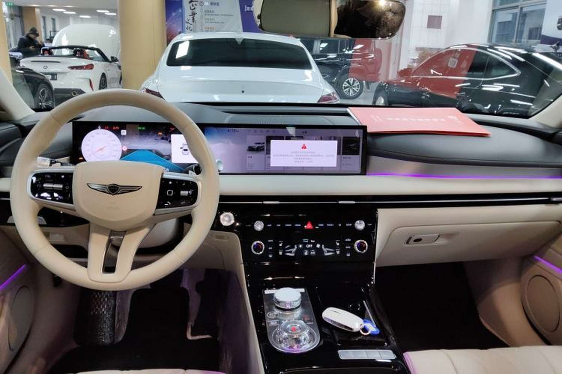Used Genesis G80 2024 2.5T Rear-Drive Luxury Edition Interior 2