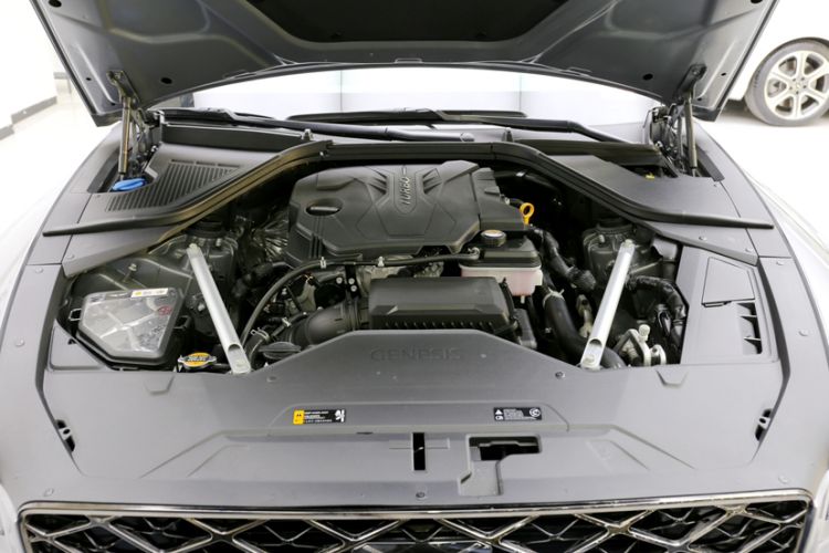 Used Genesis G80 2024 2.5T Rear-Drive Luxury Edition Engine Bay