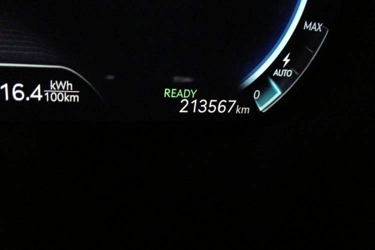 Used Genesis G80 EV 2023 All-Electric G80 Flagship Edition Odometer Close Up