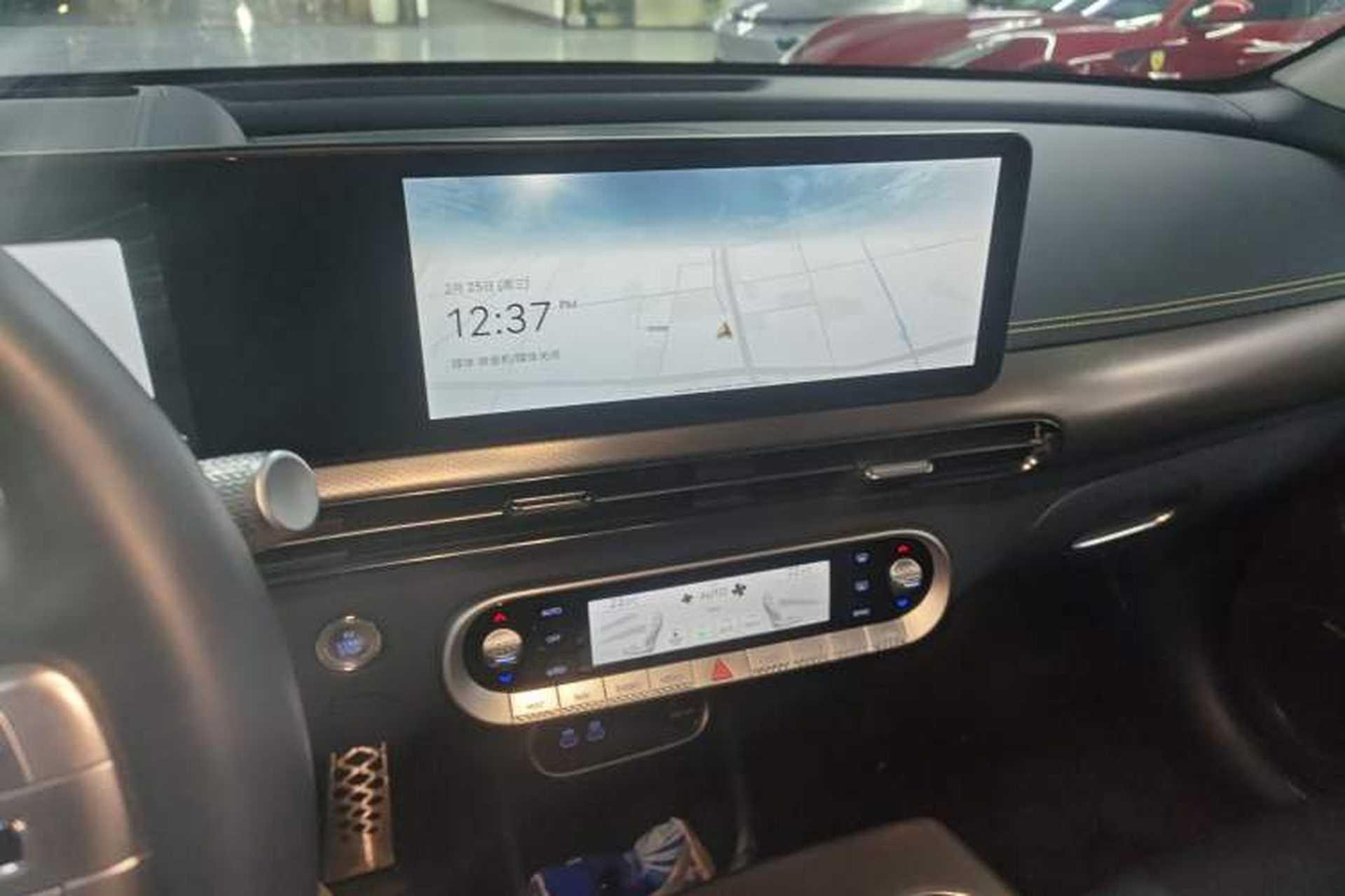 Used Genesis GV60 2023 Dual-Motor All-Wheel-Drive High-Performance Flagship Edition Audio And AC Panel