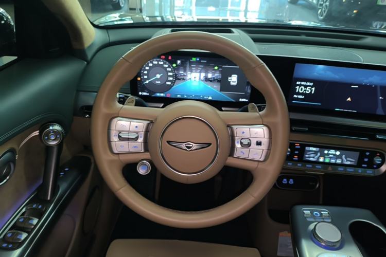 Used Genesis GV60 2023 Dual-Motor All-Wheel-Drive Flagship Edition Steering Wheel