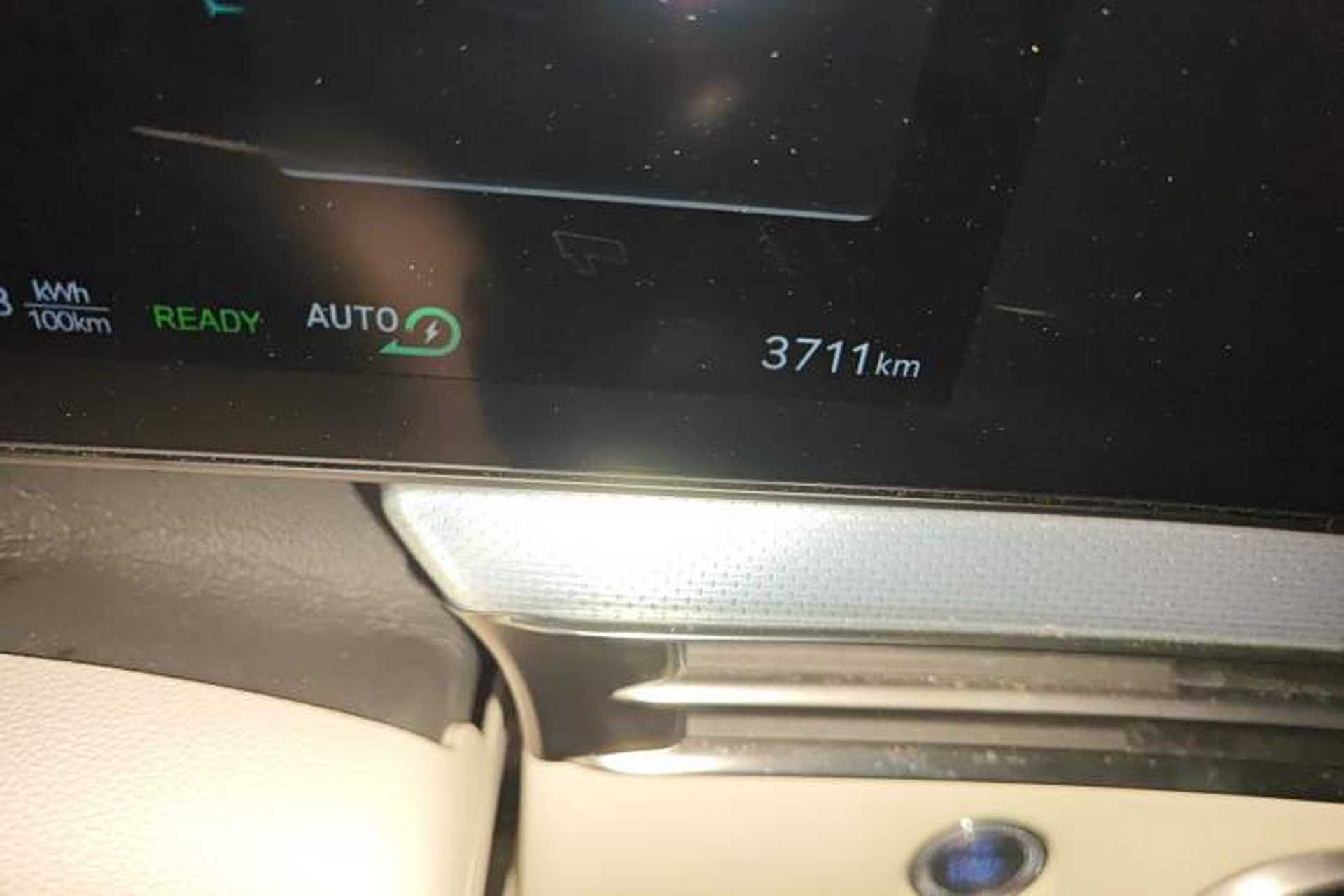 Used Genesis GV60 2023 Dual-Motor All-Wheel-Drive Flagship Edition Odometer Close Up