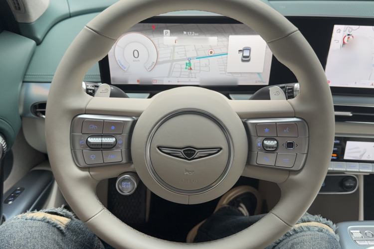 Used Genesis GV60 2023 Dual-Motor All-Wheel-Drive Flagship Edition Steering Wheel