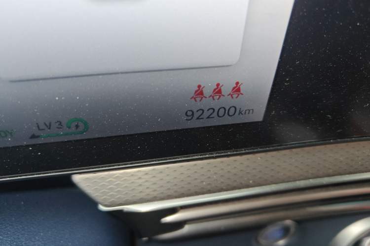 Used Genesis GV60 2023 Dual-Motor All-Wheel-Drive High-Performance Flagship Edition Odometer Close Up