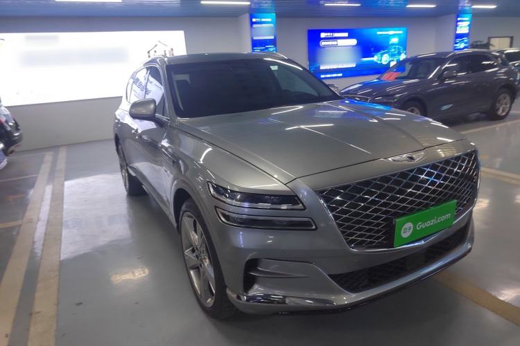 Used Genesis GV80 2021 2.5T Four-Wheel Drive Flagship Edition Front Right 45 Deg