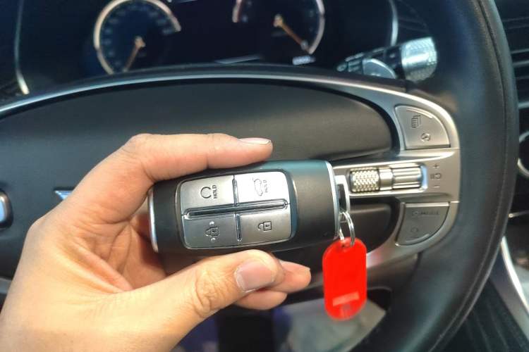 Used Genesis GV80 2021 2.5T Four-Wheel Drive Flagship Edition Vehicle Key