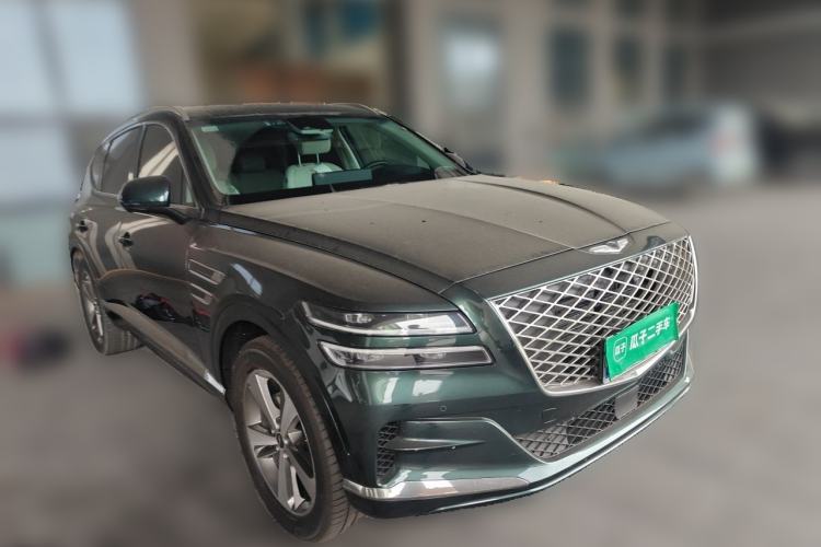 Used Genesis GV80 2021 2.5T Four-Wheel Drive Luxury Edition Front Right 45 Deg